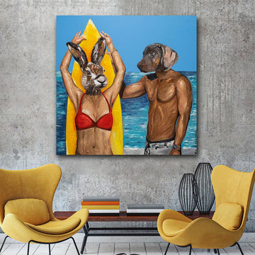 They Were Sun Lovers (Original Painting)