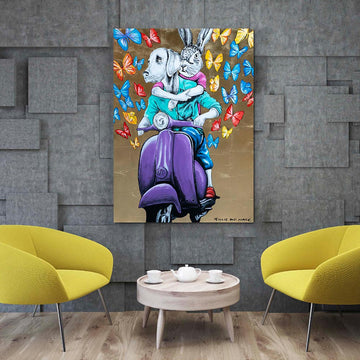 They Loved Sunday (Original Painting)