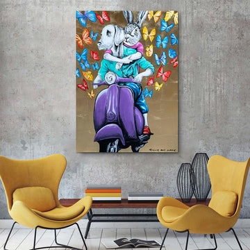 They Loved Sunday (Original Painting)