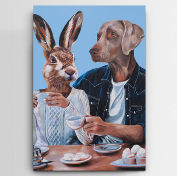 They Were Always a Team (Original Painting)