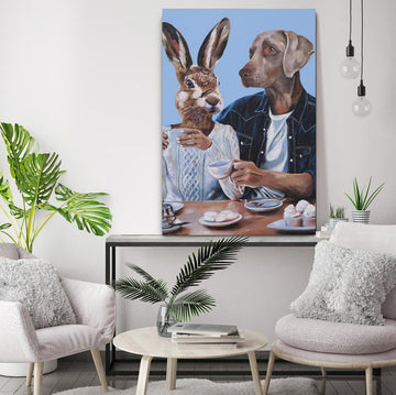 They Were Always a Team (Original Painting)