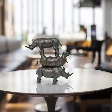 The last three on earth (Bronze Sculpture)