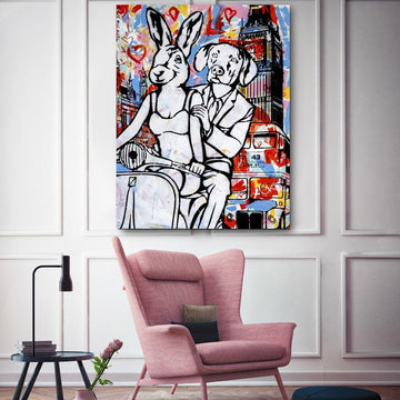 They were Londoners (Original Painting)