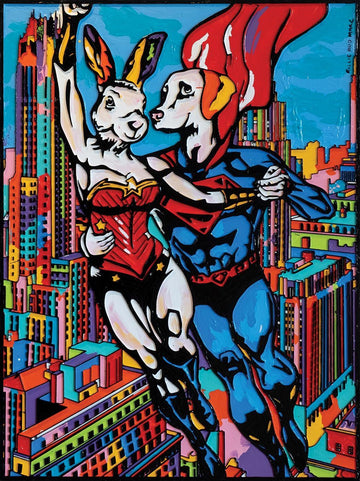 They were taking off in a big way (Original Painting)