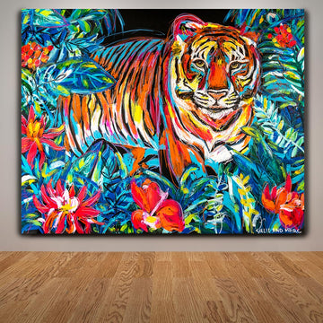 Long live the tiger in the jungle (Original Painting)