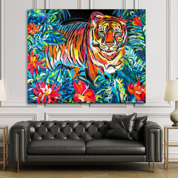 Long live the tiger in the jungle (Original Painting)