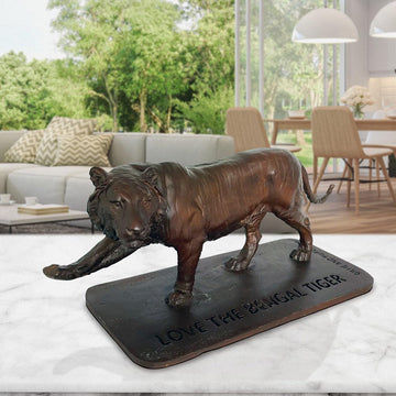 Love the Bengal Tiger (Bronze Sculpture)