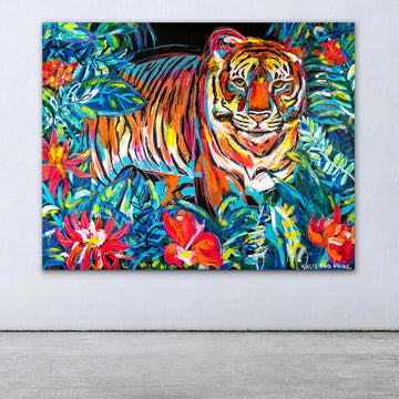 Long live the tiger in the jungle (Original Painting)
