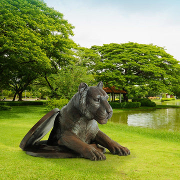 Come Out, Come Out Tiger, Wherever You Are (Bronze Sculpture, Large)