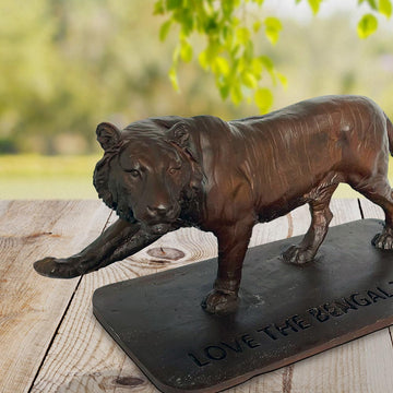 Love the Bengal Tiger (Bronze Sculpture)