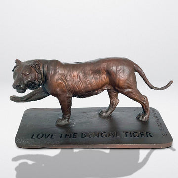 Love the Bengal Tiger (Bronze Sculpture)