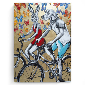They Were Always Together (Original Painting)