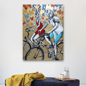 They Were Always Together (Original Painting)
