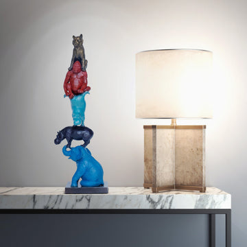 They always supported each other (Bronze Sculpture)