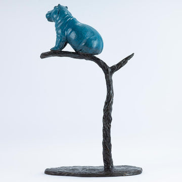 The Tree Hippo Was a Rare Species (Bronze Sculpture)