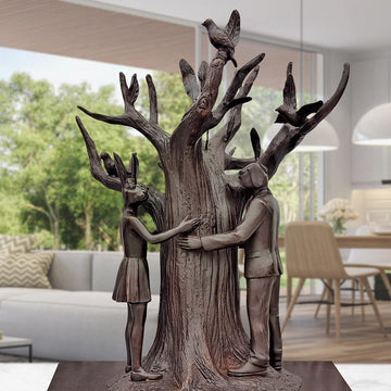 The Tree Lovers (Bronze Sculpture)