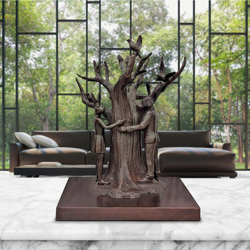 The Tree Lovers (Bronze Sculpture)