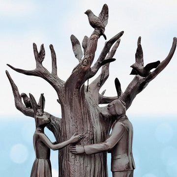 The Tree Lovers (Bronze Sculpture)