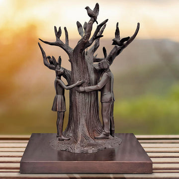 The Tree Lovers (Bronze Sculpture)
