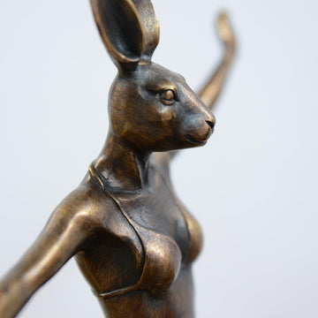 They loved riding the biggest waves in the world even though it was dangerous (Bronze Sculpture)