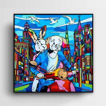 They Loved Wednesday and Friday (Original Painting)