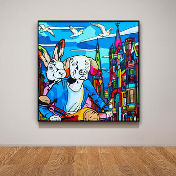 They Loved Wednesday and Friday (Original Painting)
