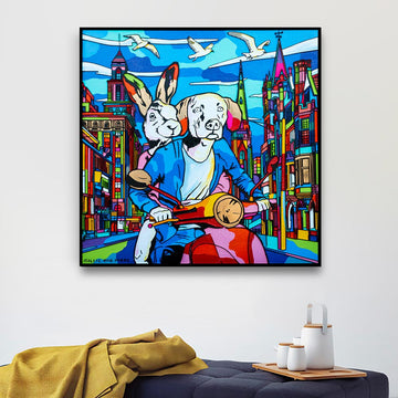 They Loved Wednesday and Friday (Original Painting)