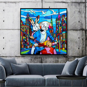 They Loved Wednesday and Friday (Original Painting)