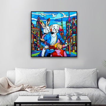 They Loved Wednesday and Friday (Original Painting)