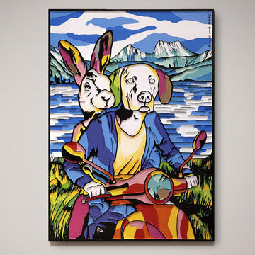 They lived for the wild (Original Painting)
