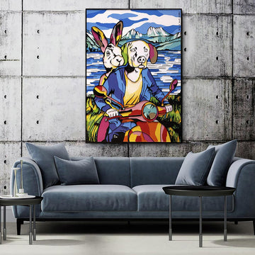 They lived for the wild (Original Painting)