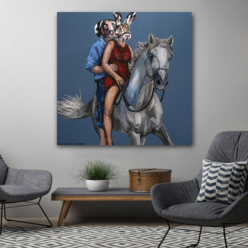 Wild horses won't keep us apart (Original Painting)