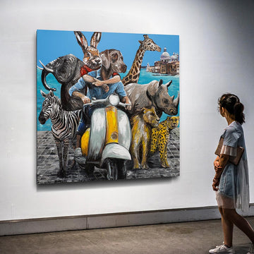 They Were Wild About the Wild (Original Painting)
