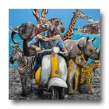 They Were Wild About the Wild (Original Painting)