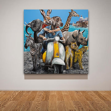 They Were Wild About the Wild (Original Painting)