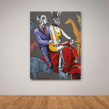 They Were Ready to Save Wildlife (Original Painting)