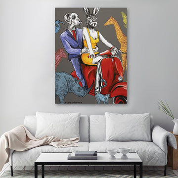 They Were Ready to Save Wildlife (Original Painting)