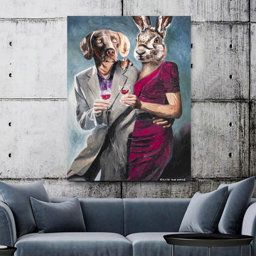 They were always celebrating something (Original Painting)