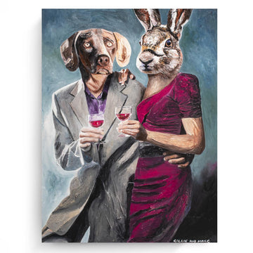 They were always celebrating something (Original Painting)