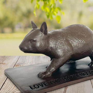 Love the Hairy Nosed Wombat (Bronze Sculpture)