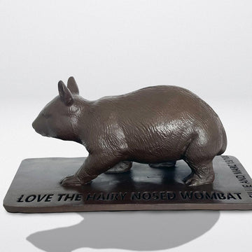 Love the Hairy Nosed Wombat (Bronze Sculpture)