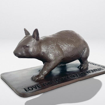 Love the Hairy Nosed Wombat (Bronze Sculpture)