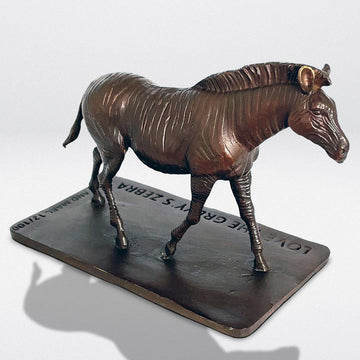 Love the Grevy's Zebra (Bronze Sculpture)